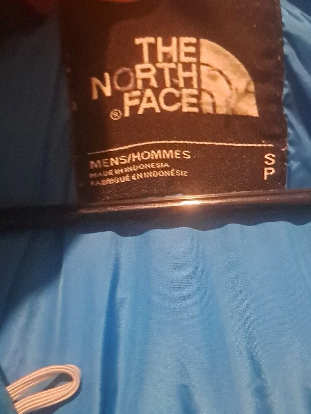 The North Face Men's Two-Tone Blue Rain Jacket